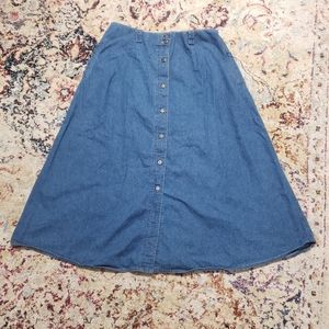 Alley Vintage Cotton Skirt-Waist 28
